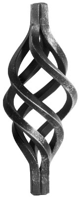 Zirbel 4x10x10mm, 240x90mm