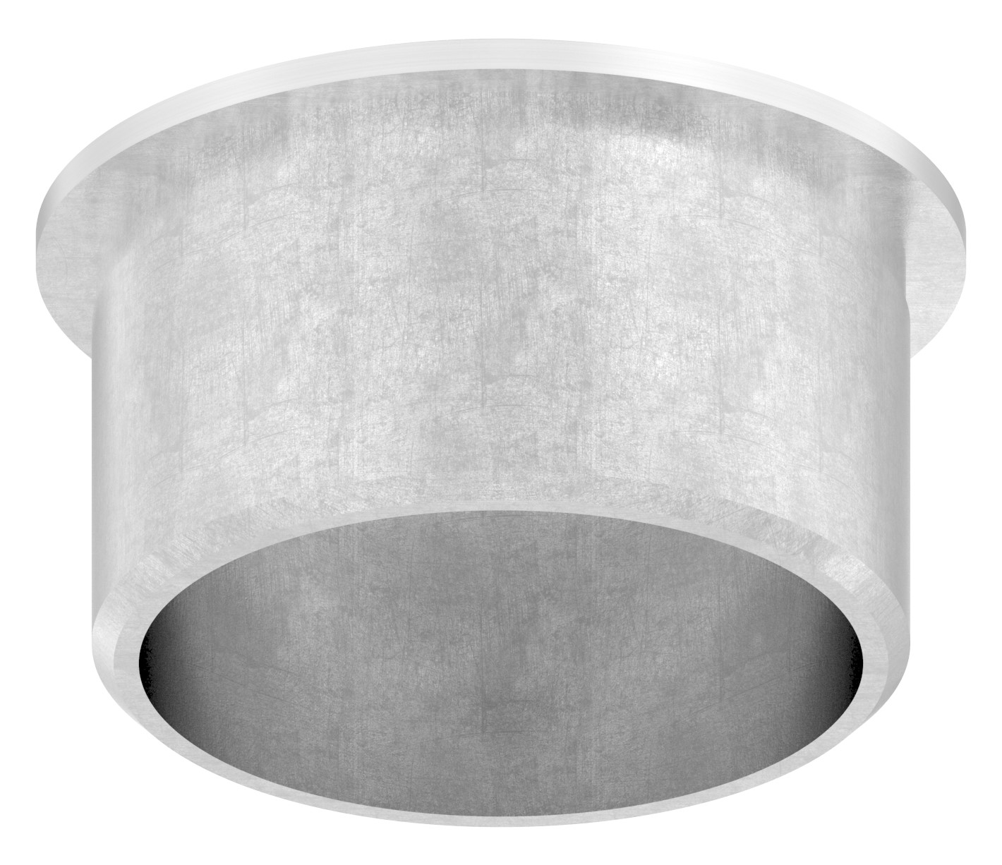 Rohrabschlussstopfen zum Kleben mit M8 für 42,4x2,5mm, V2A