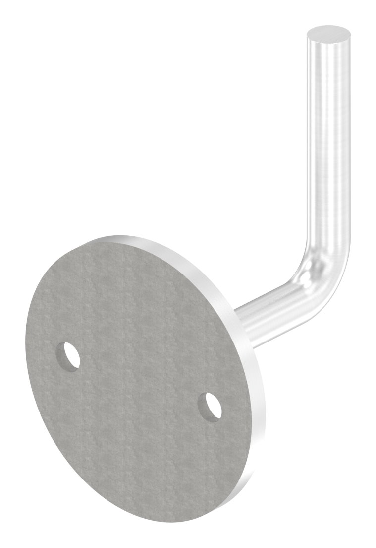 Handlaufhalter zum Anschweißen (Ronde und Bügel verschweißt), V2A