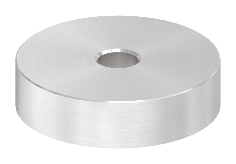 Unterteil Ø 40mm, mit Durchgangsbohrung , t: 10mm, V2A
