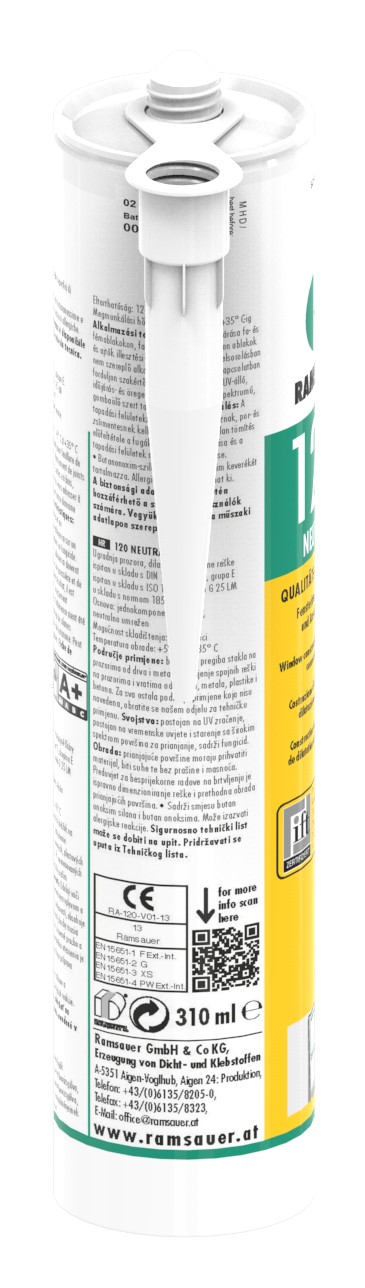 Neutraler Silikondichtstoff schwarz, 310ml Kartusche Neutraler Silikondichtstoff schwarz, 310ml Kartusche