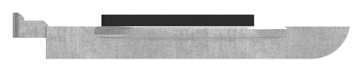 Sicherungsplatte für Mod. 36 - V2A