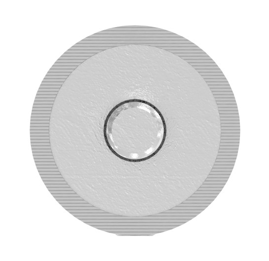 Seilhalter, für 5mm Seil, Anschluss: gerade, V2A