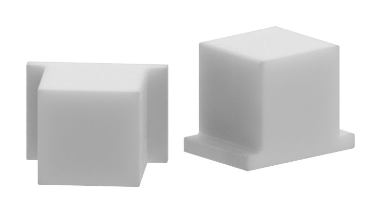 Montage-Set Glas 17,52mm eleganza canopy, für  L: 2,005m