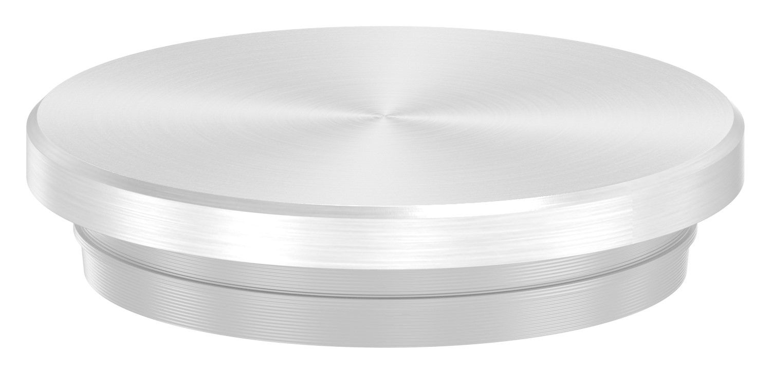 Rohrabschlussstopfen, für Rohr 33,7x2,5mm, V2A