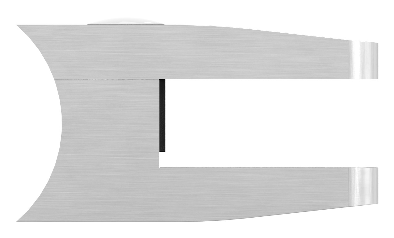 Glasklemme Mod. 14, Anschluss: 42,4mm, V2A Glasklemme Mod. 14, Anschluss: 42,4mm, V2A