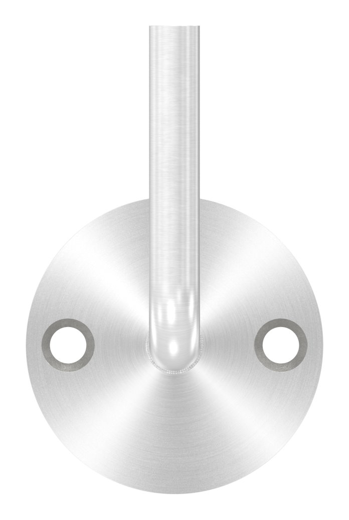 Handlaufhalter zum Anschweißen (Ronde und Bügel verschweißt), V4A