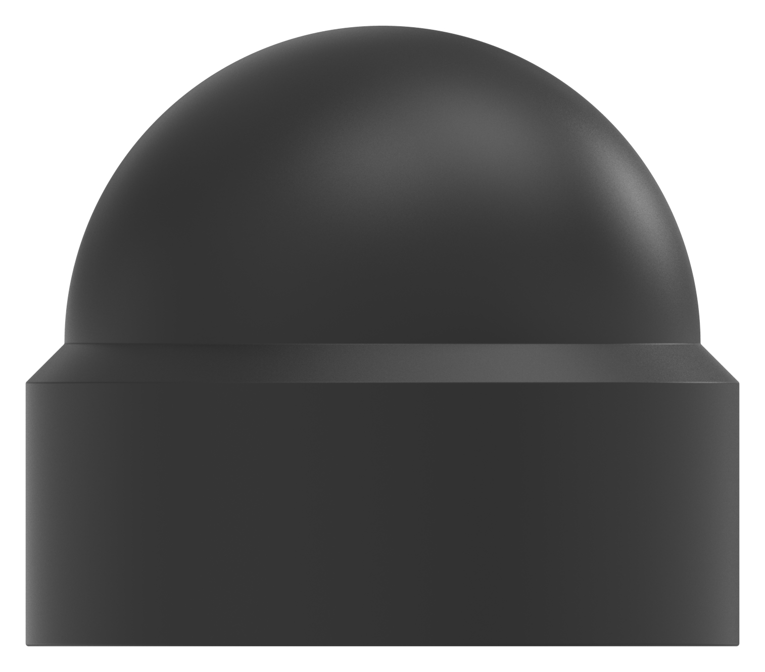 Sechskant-Schutzkappe für M12, schwarz