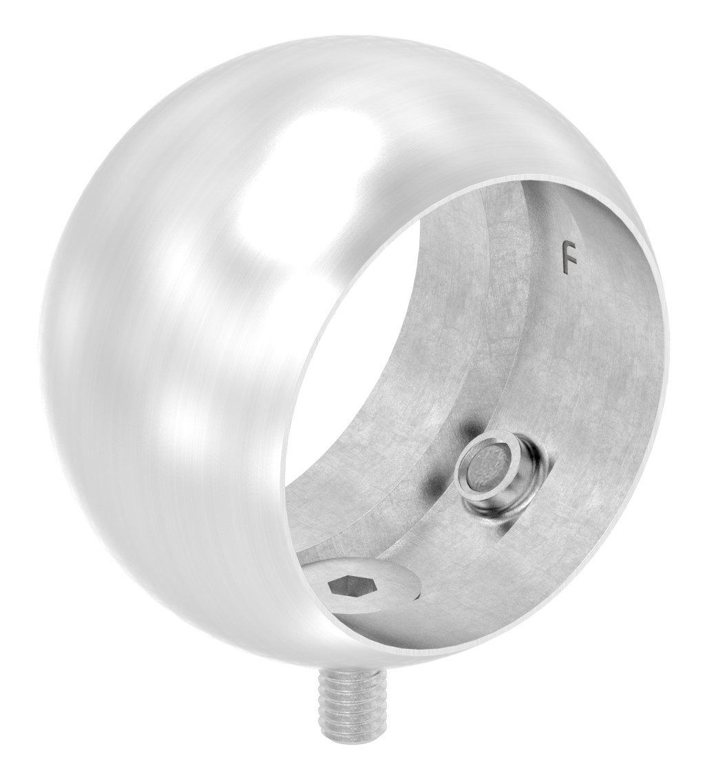 Kugelring für Handlaufhalter, 42,4mm, V4A