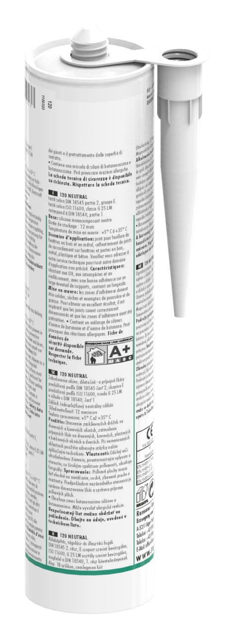 Neutraler Silikondichtstoff schwarz, 310ml Kartusche Neutraler Silikondichtstoff schwarz, 310ml Kartusche
