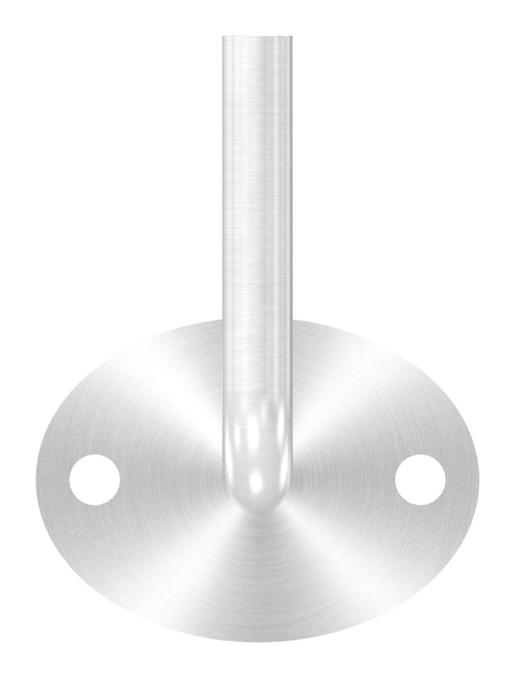 Handlaufhalter zum Anschweißen (Ronde und Bügel verschweißt), V2A