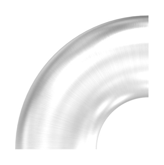 Schweißbogen 90°, 42,4x2,6mm, V2A