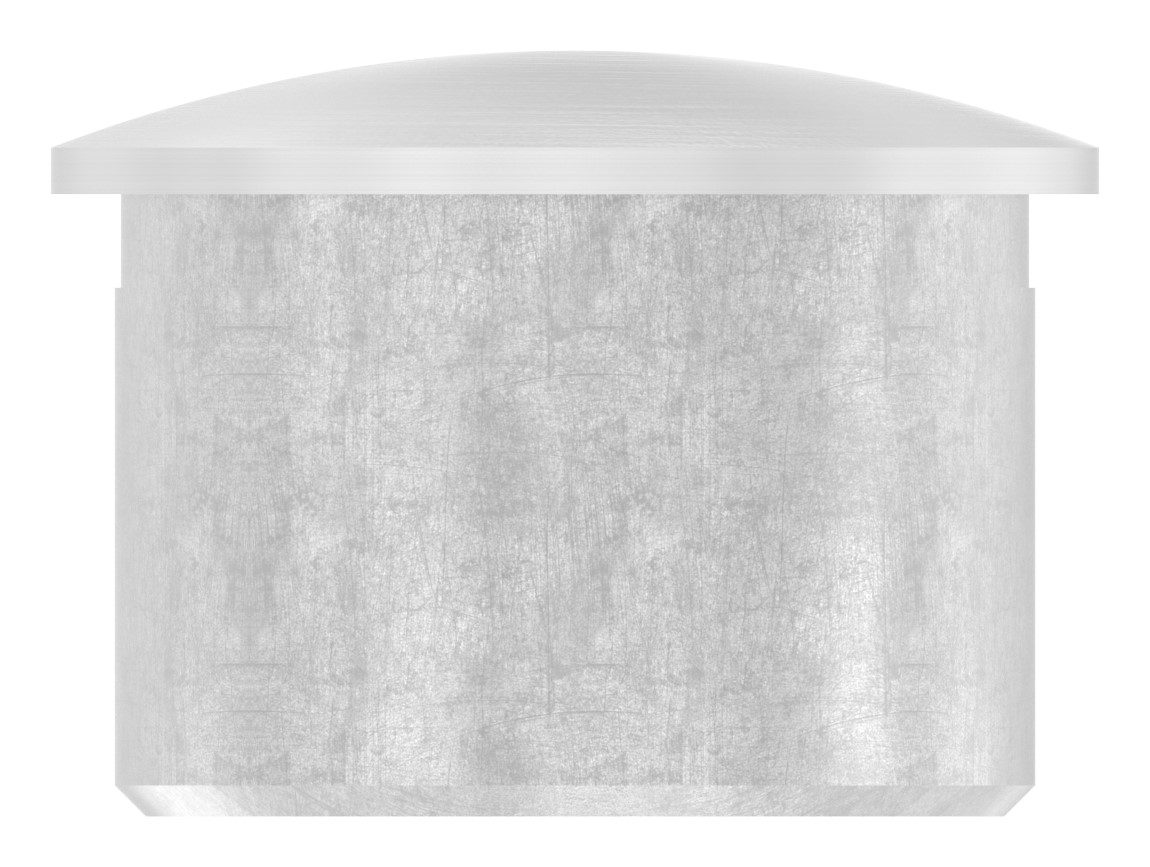 Rohrabschlussstopfen, für Rohr 33,7x2,0mm, V2A