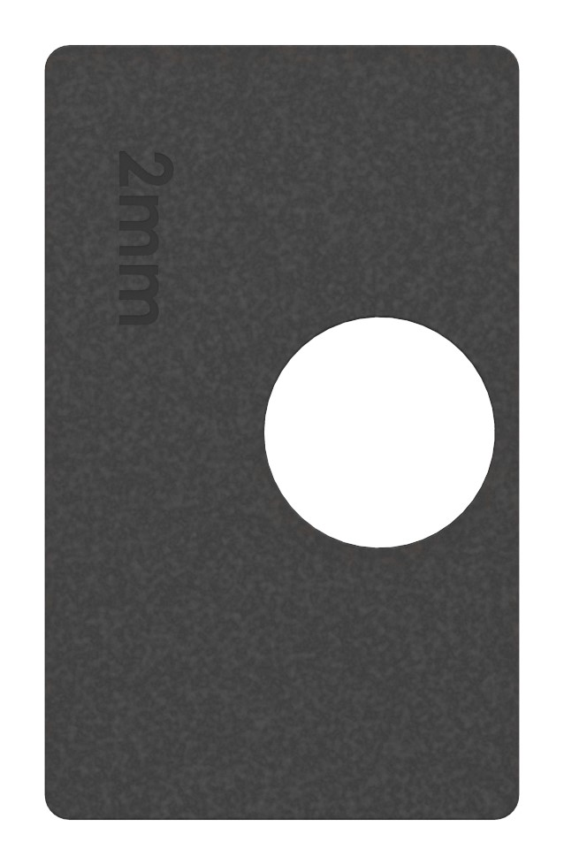 Gummi für Mod. 31, Blech 2mm Gummi für Mod. 31, Blech 2mm