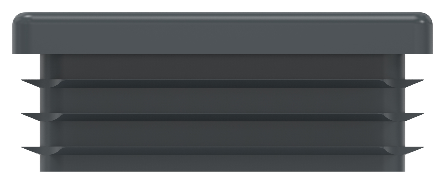 Kunststoffkappe für Quadratrohr 50x50mm