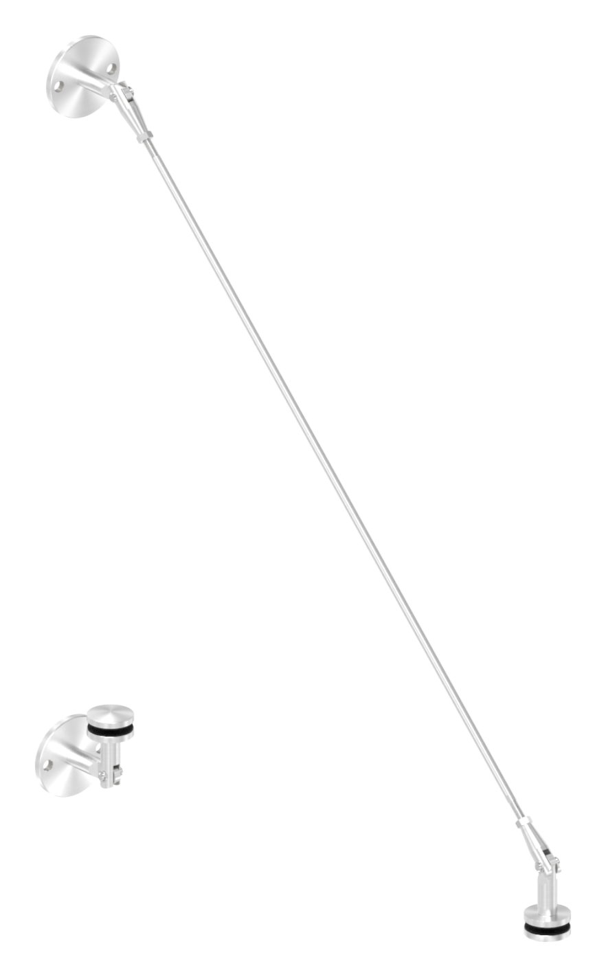 Vordachsystem abgehangen, V4A