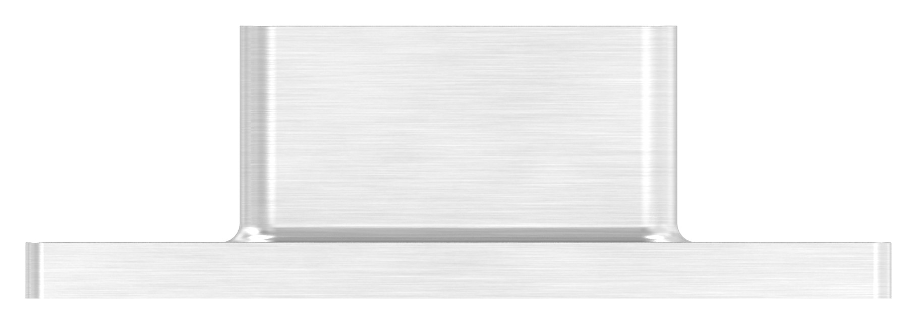 Wand- und Bodenanker, für Rohr 40x40mm, V4A