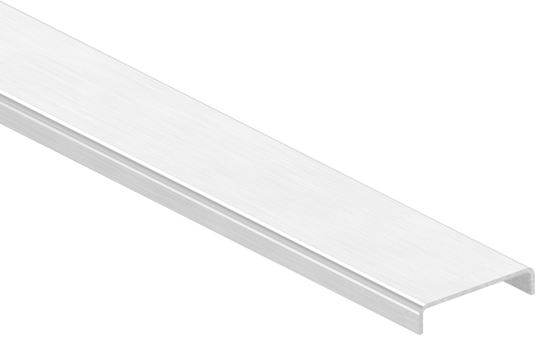 Kantenschutz EXTRA SLIM, für Glas 24,00 - 25,52mm, L: 6000mm, Edelstahl V4A