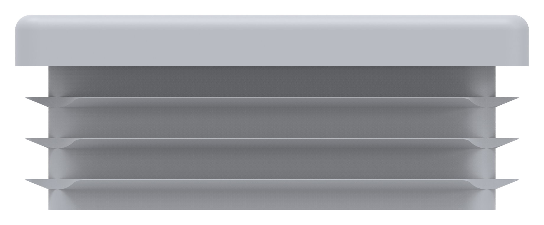 Kunststoffkappe für Quadratrohr 50x50mm