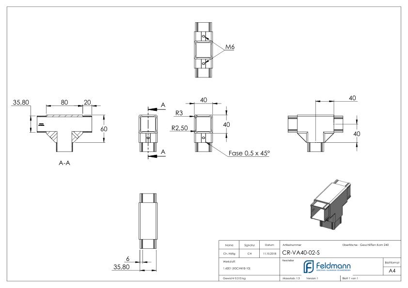 CORNECT T-Stück Set CORNECT T-Stück Set