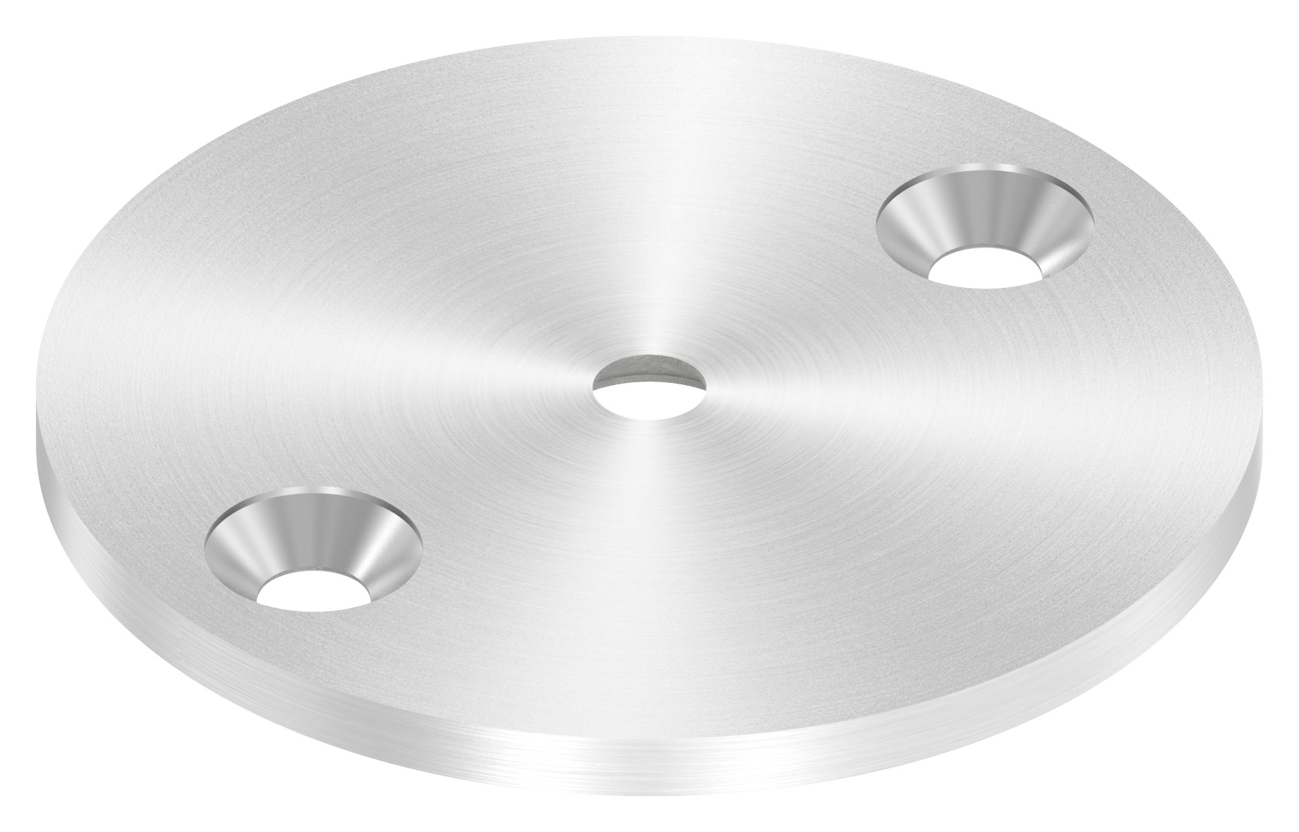 Ronde, Ø 70x4mm, mit Rundschliff, V2A