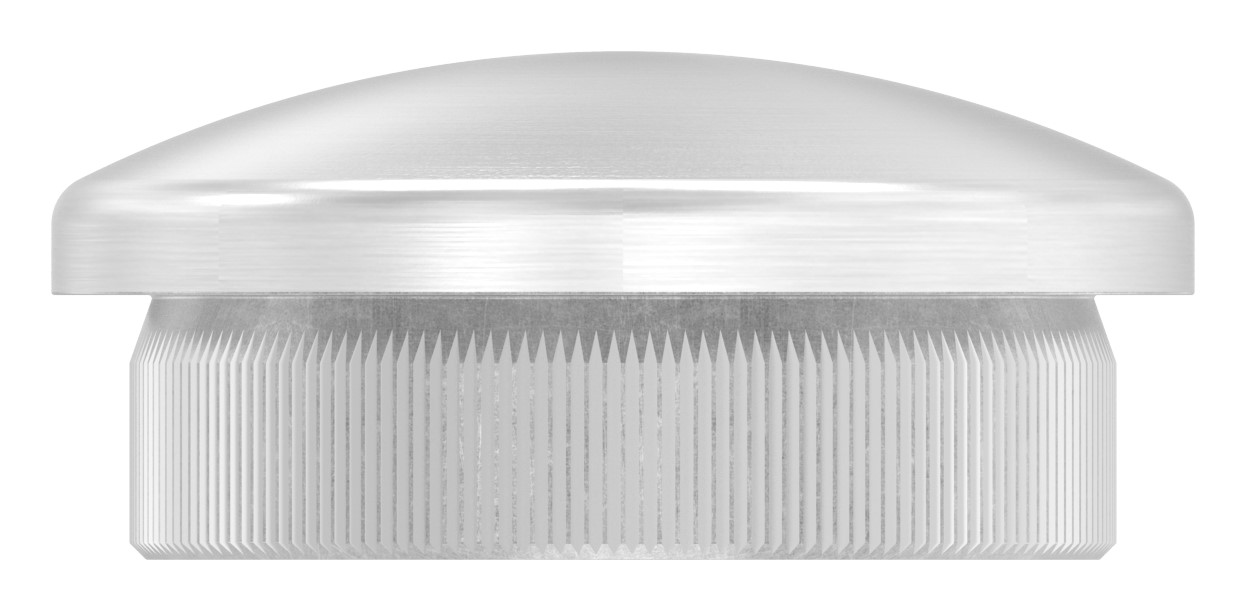 Rohrabschlussstopfen, für Rohr 33,7x2,5mm, V2A