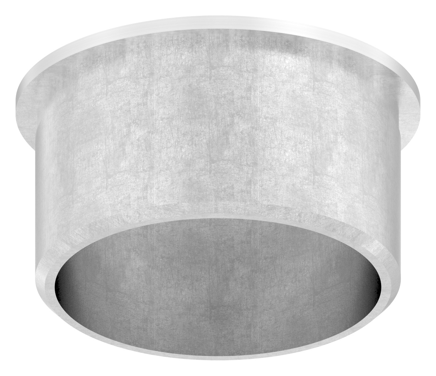 Rohrabschlussstopfen zum Kleben mit M8 für 42,4x2,0mm, V2A