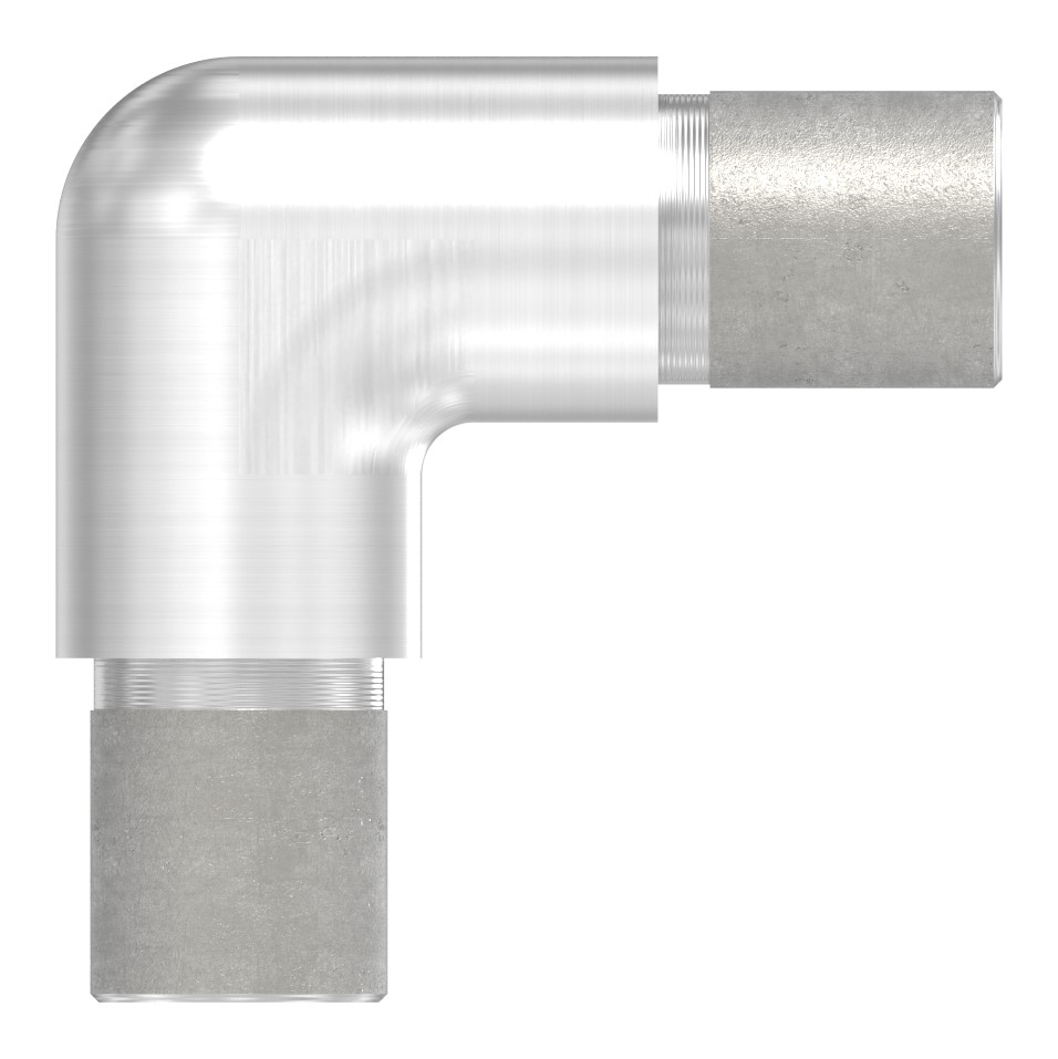 Rohrbogen 90° eng, für Rohr 21,3x2,0mm, V2A