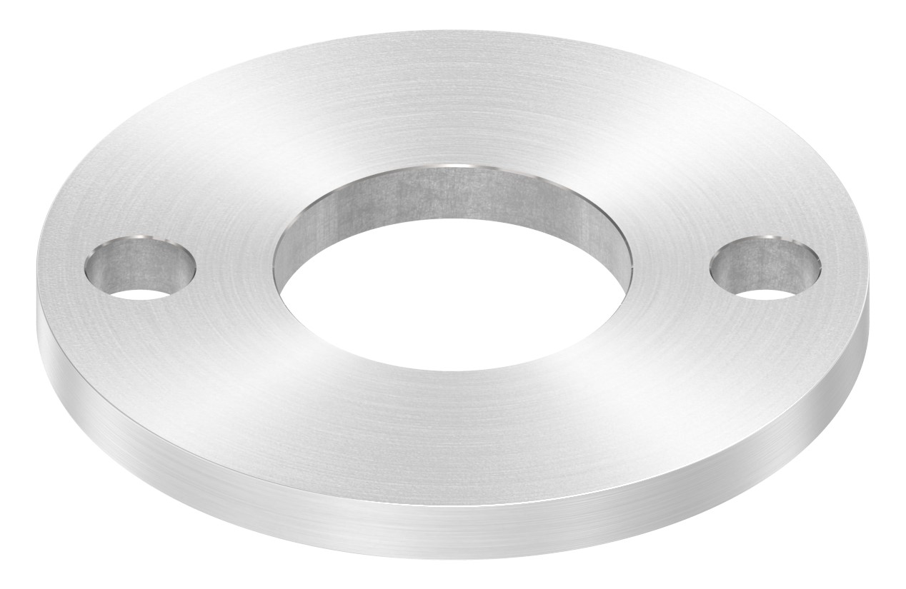 Ankerplatte Ø 100x8mm, mit Rundschliff, V2A