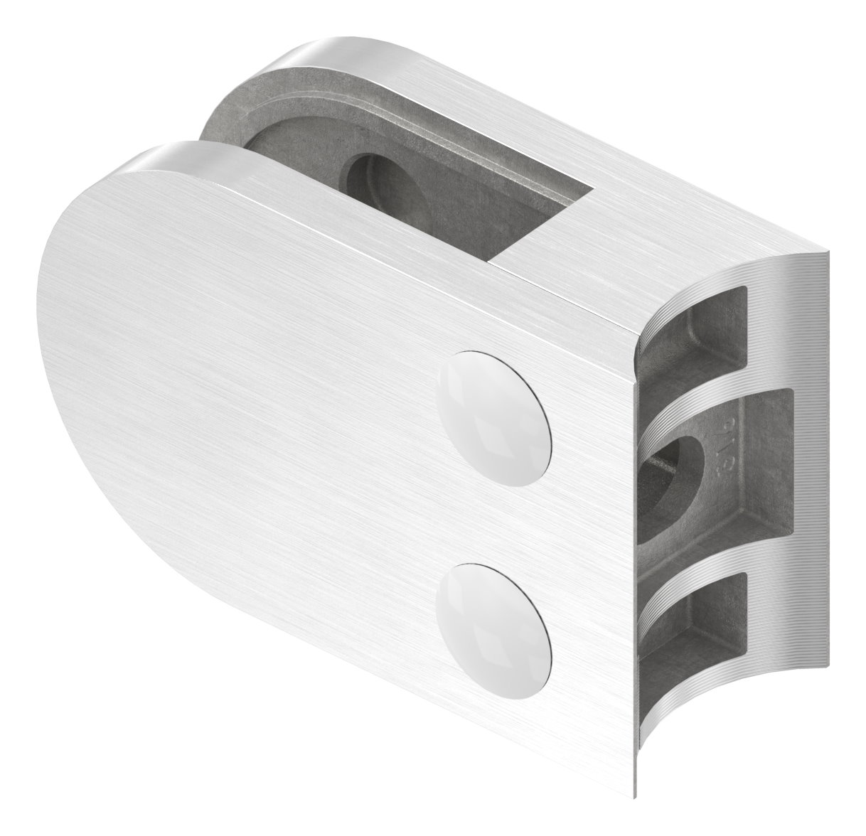 Glasklemme Mod. 32, Anschluss: 33,7mm, V4A