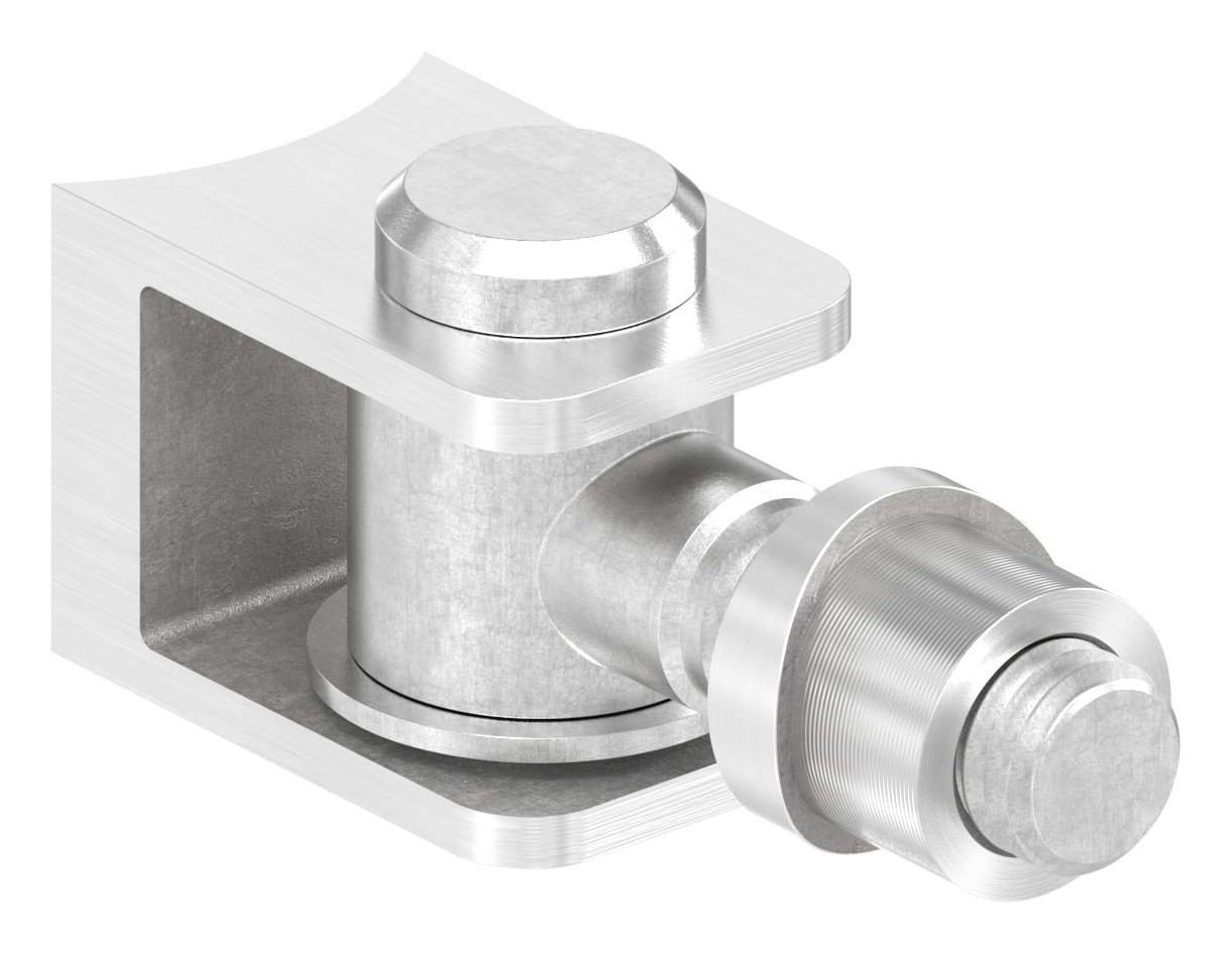 Torband mit Gewindehülse M12 für Rohr 42,4mm, V2A