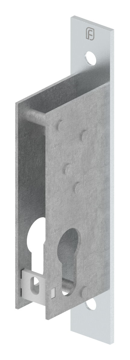 Rohrrahmen-Riegelschloss, Dornmaß 30mm Rohrrahmen-Riegelschloss, Dornmaß 30mm