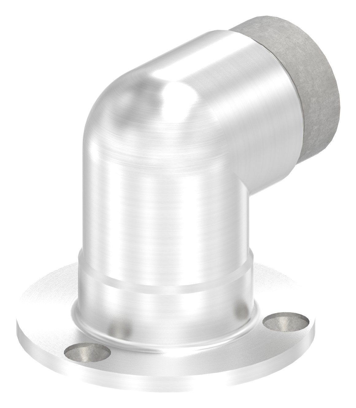 Wandhalter 90° kurz, für Rohr 42,4x2,0mm, V2A