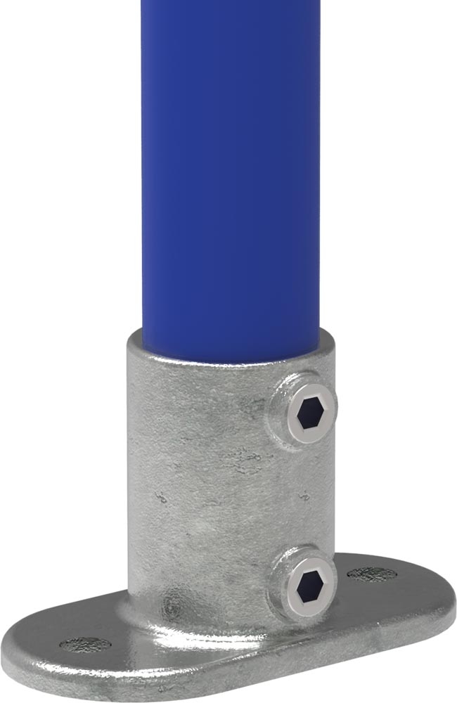 Wandhalter mit 2 Bohrungen, für Rohr Ø 26,9mm