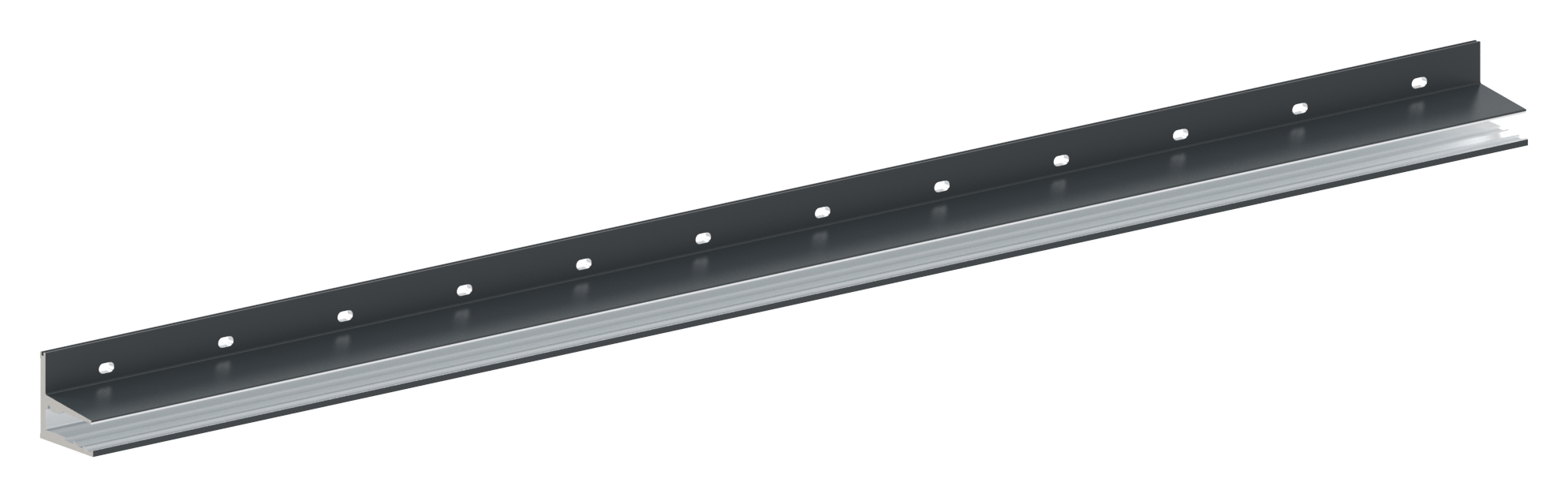 Vordachprofil eleganza canopy, L: 2405mm, RAL7016