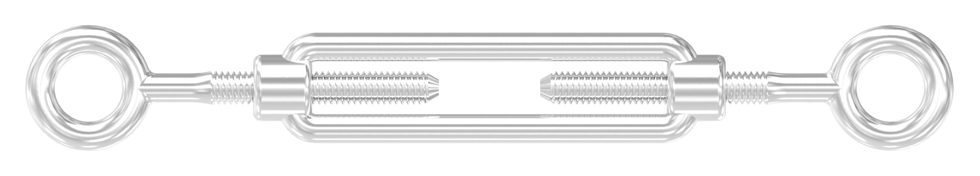 Spannschloss Öse / Öse mit Gewinde M4, V4A