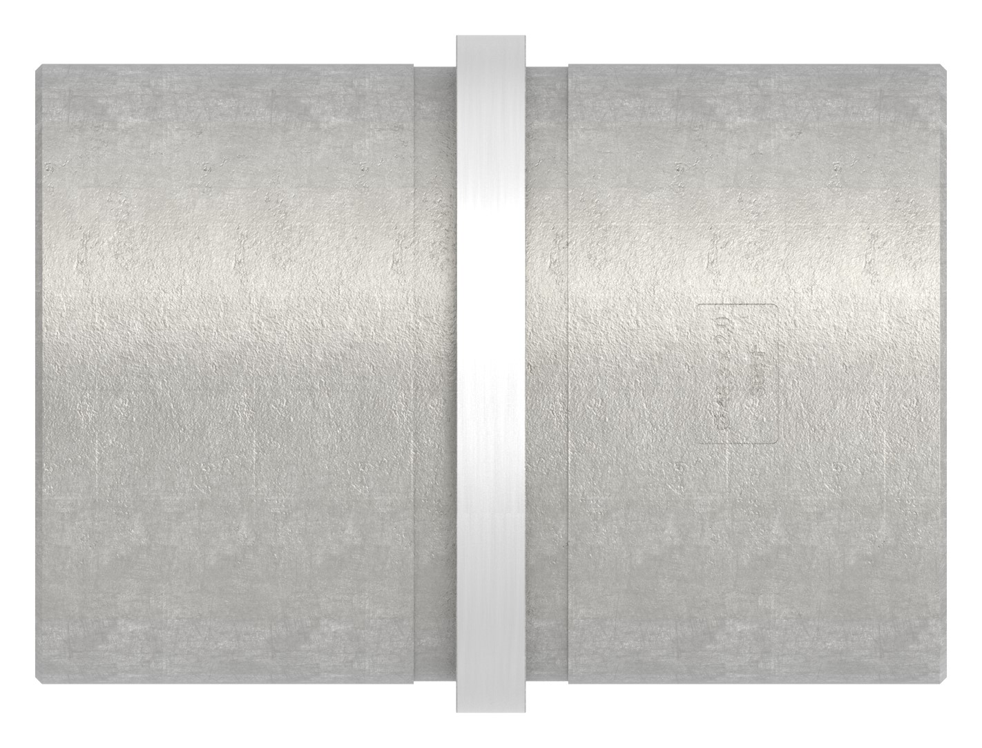 Verbindungsstück für Rohr 48,3x2,0mm, V2A