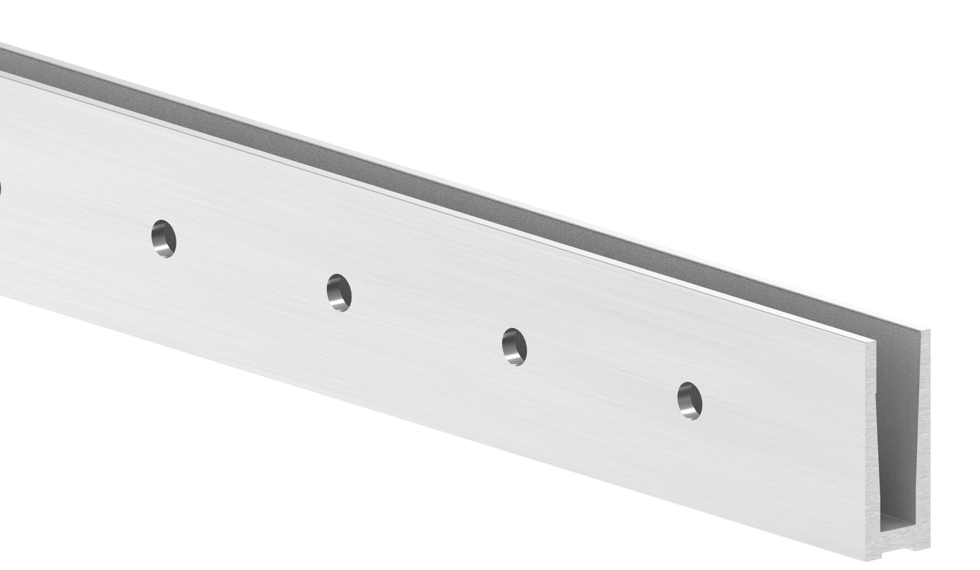 Alu-Profil ELEGANZA STRONG, seitliche Montage, L: 3000mm Alu-Profil ELEGANZA STRONG, seitliche Montage, L: 3000mm