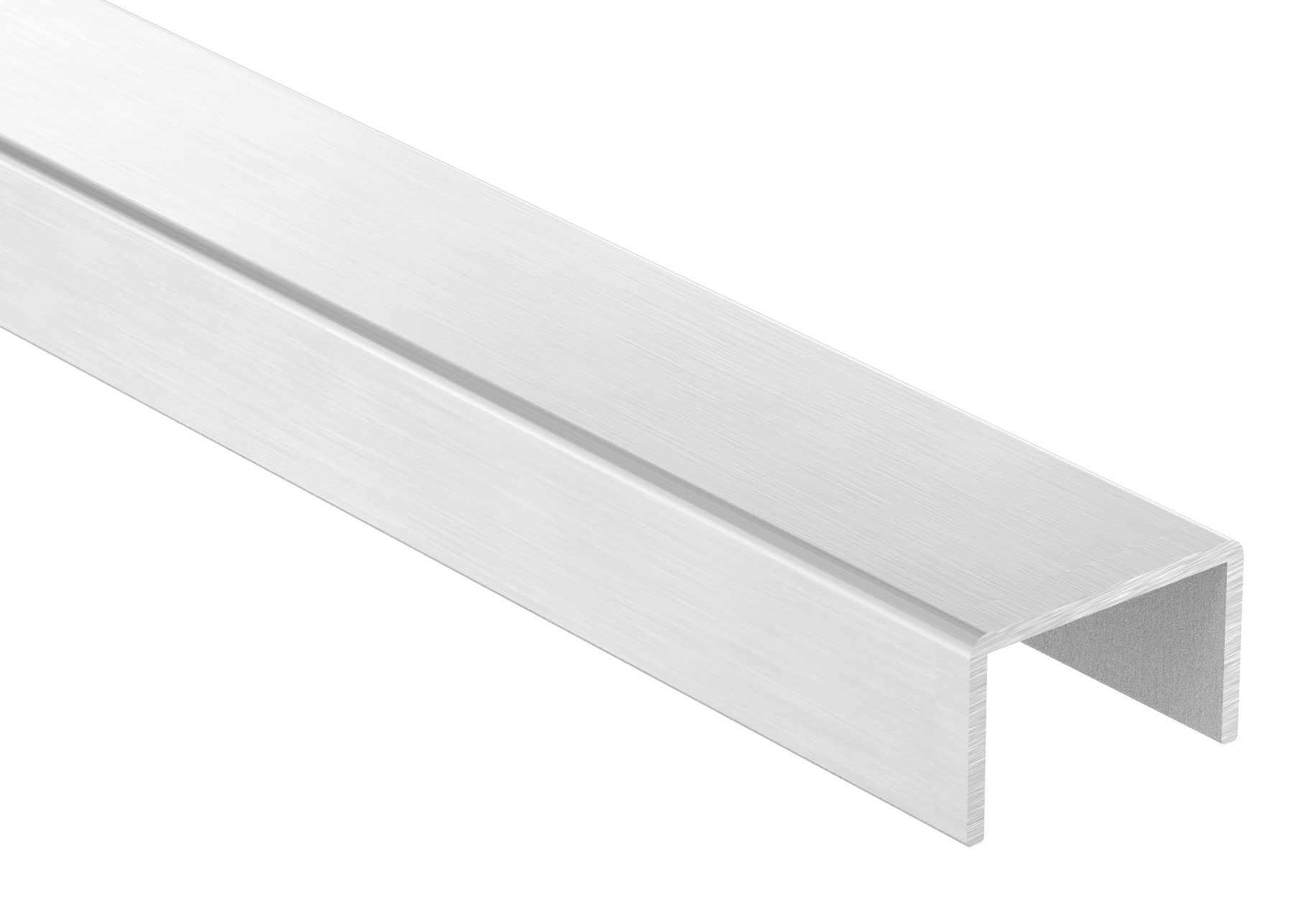 Aluminium-U-Profil, 32 x 20 x 2mm, Länge: 3000mm