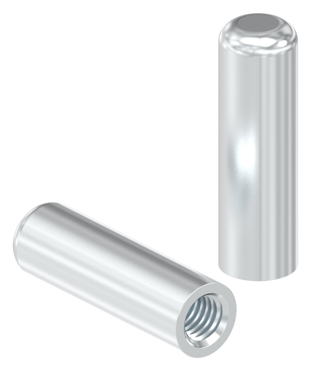 Kappe mit M8 Innengewinde, verzinkt