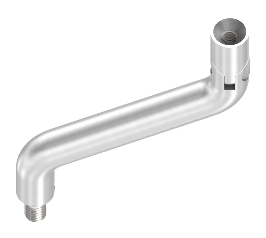 Bügel Ø 14mm, 2x 30° gebogen, V2A