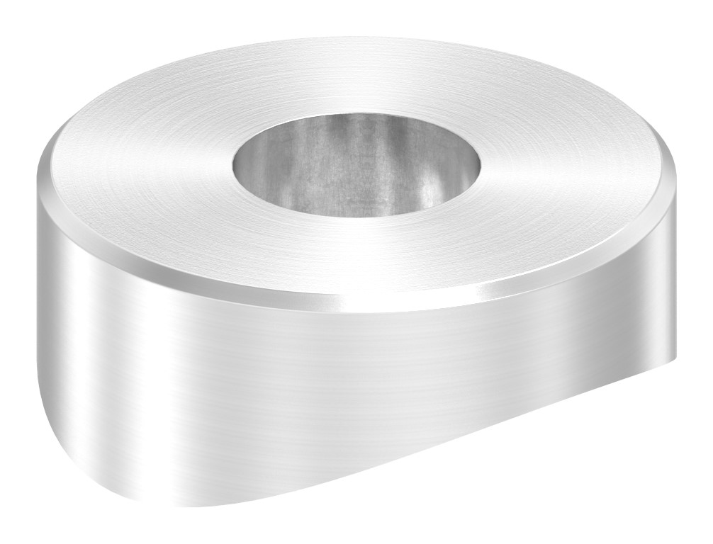 Ausgleichsstück (ohne Senkung) für Rohr 33,7mm, Ø 22mm, V2A