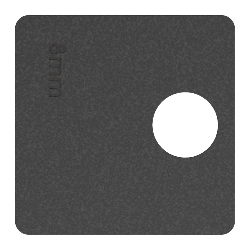 1 Paar Gummi für Mod. 36, für ESG-Glas 8mm