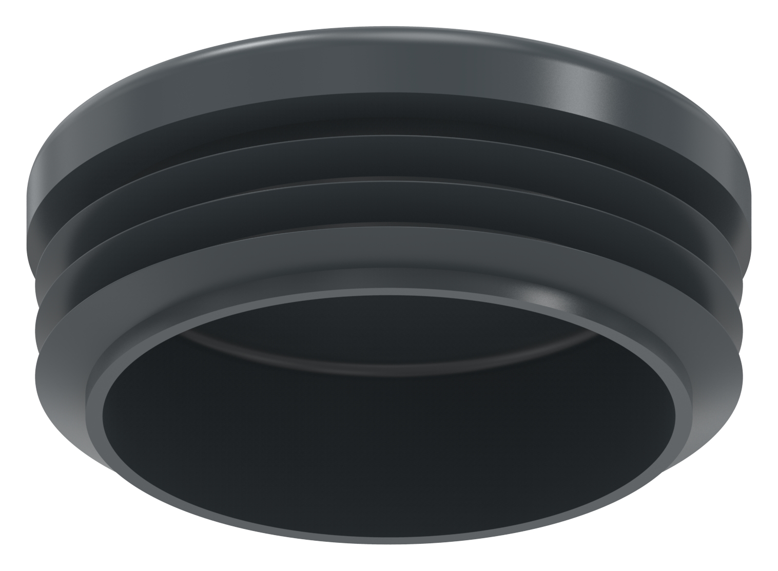 Kunststoffkappe für Rundrohr 42,4mm