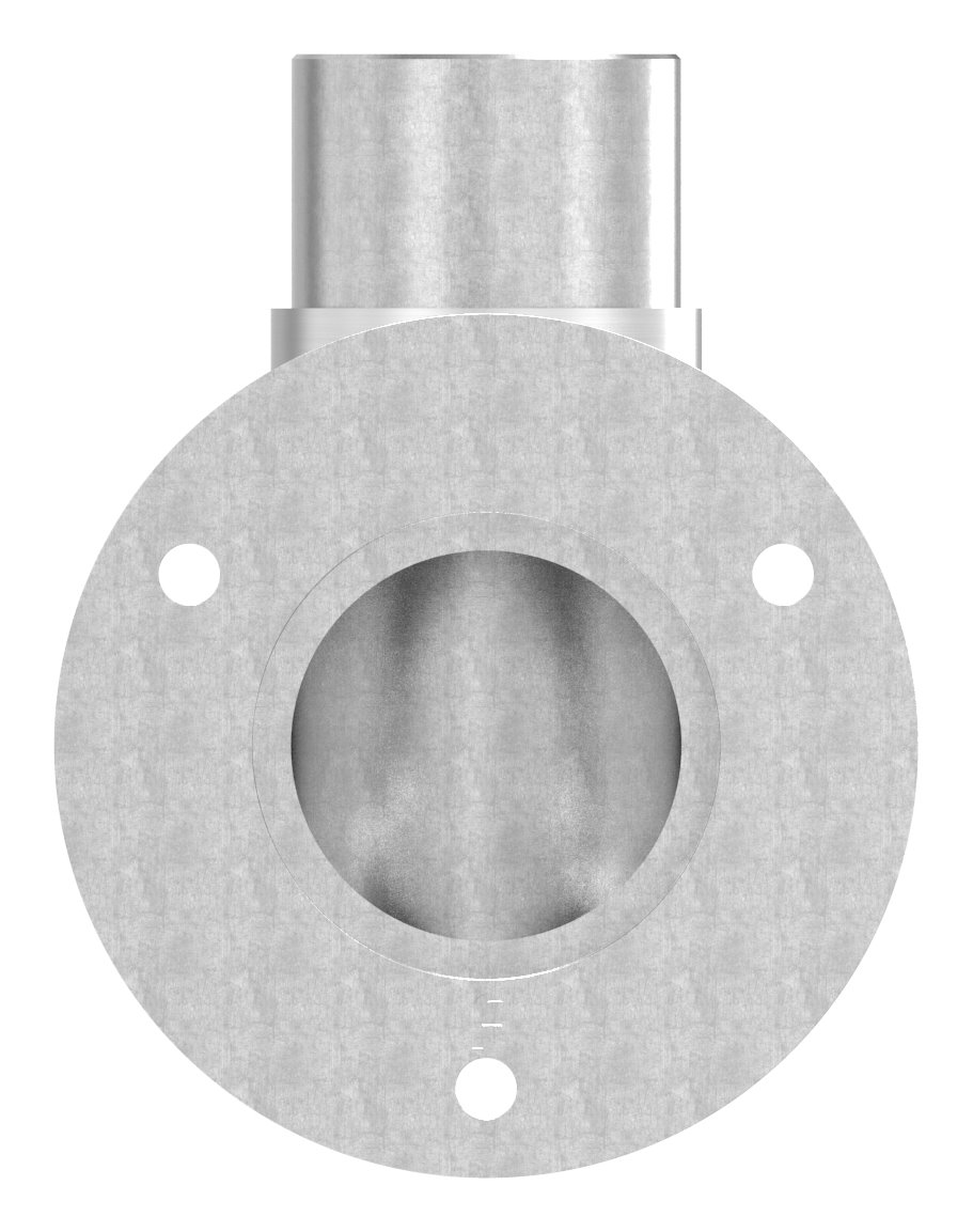 Wandhalter 90° für Rohr 42,4x2,0mm, V2A