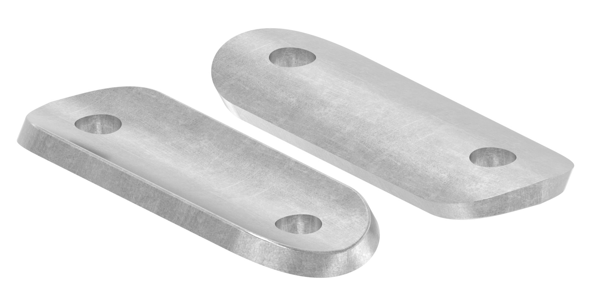 Handlaufanschlussplatte S235JR, Rohranschluss Ø 42,4mm Handlaufanschlussplatte S235JR, Rohranschluss Ø 42,4mm