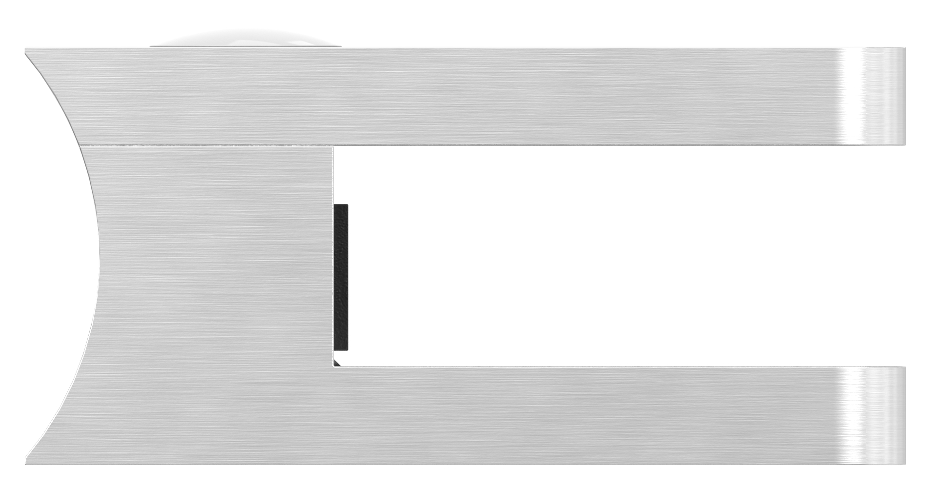 Glasklemme Mod. 36, Anschluss: 42,4mm, in V2A