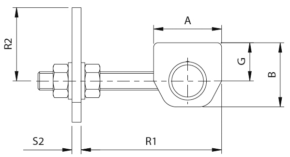 Torband M12, galvanisch verzinkt