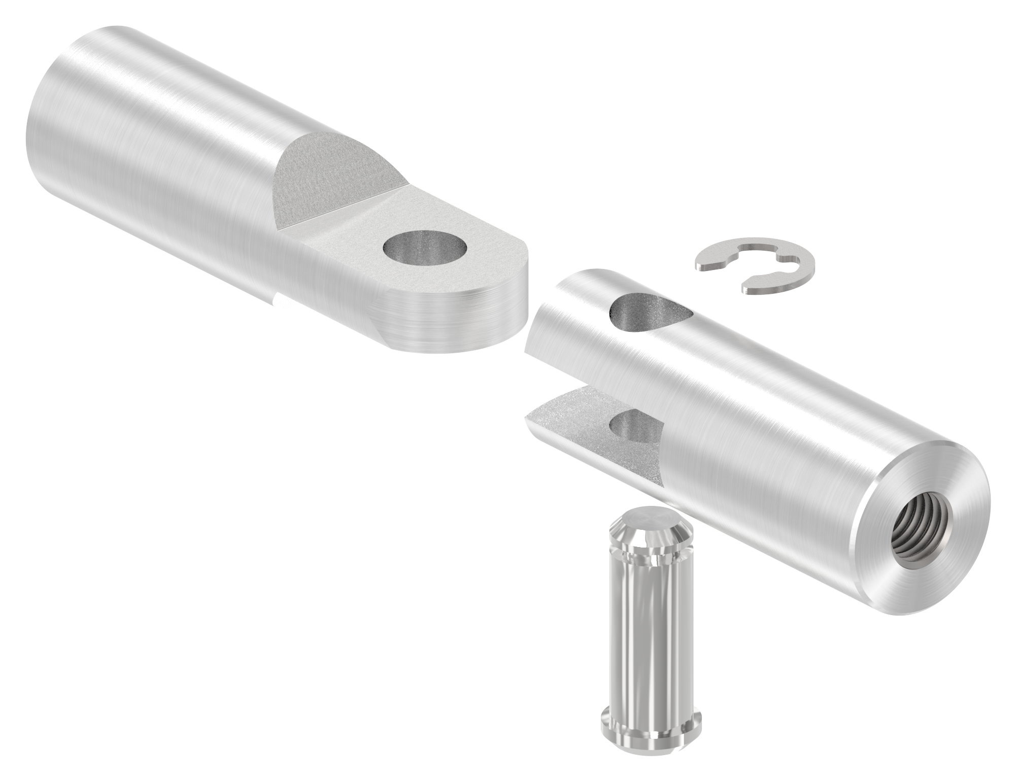 Gelenk zu Wandhalter, V2A