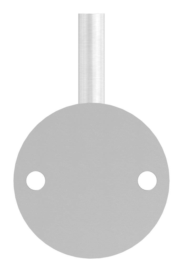 Handlaufhalter zum Anschweißen (Ronde und Bügel verschweißt), V2A